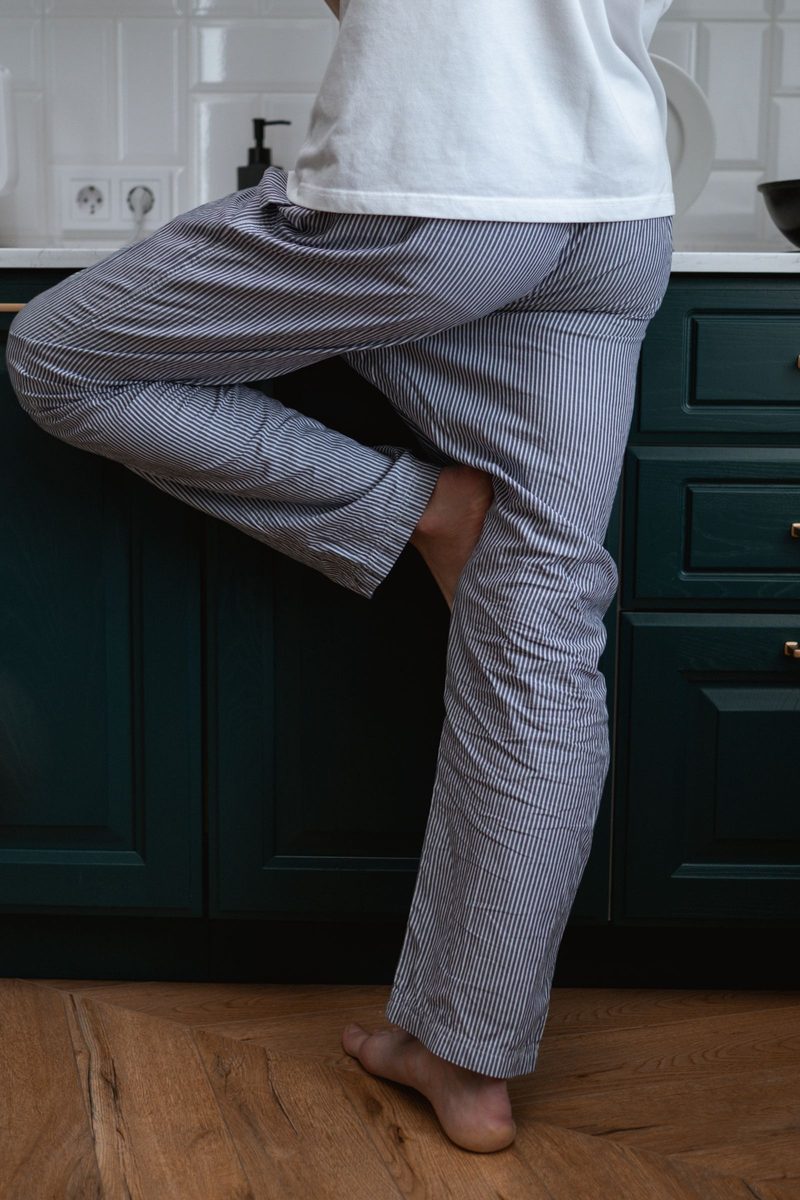 Ticking Stripe Pyjama Trousers